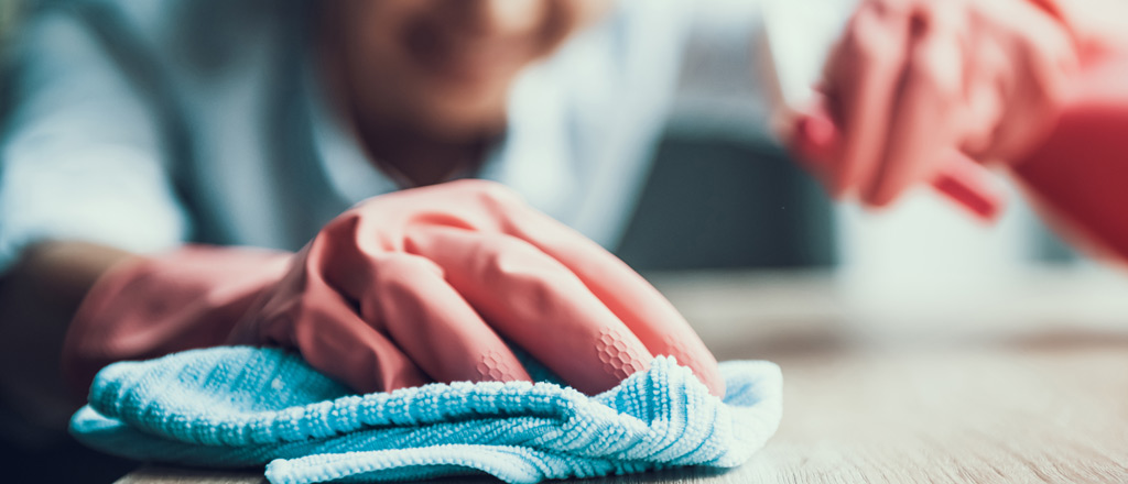 Making sure you clean your rental thoroughly before leaving, can ensure you receive more of your security deposit back.